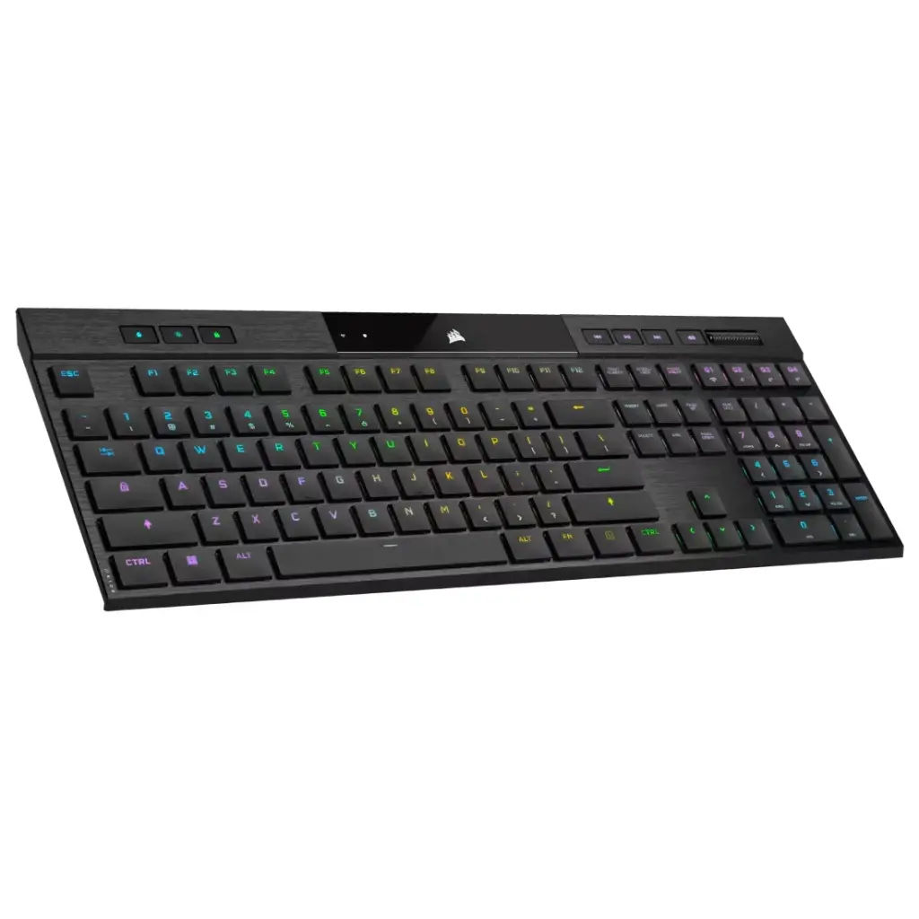 TECLADO MECÁNICO CORSAIR K100 AIR RGB WIRELESS - CHERRY MX