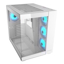 CAJA COUGAR FV150 VIDRIO TEMPLADO 4 FAN ARGB BLANCO