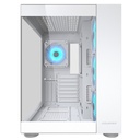 CAJA COUGAR FV150 VIDRIO TEMPLADO 4 FAN ARGB BLANCO