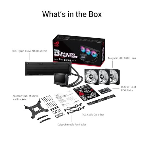 REFRIGERACION ASUS ROG RYUJIN III 360 ARGB EXTREME