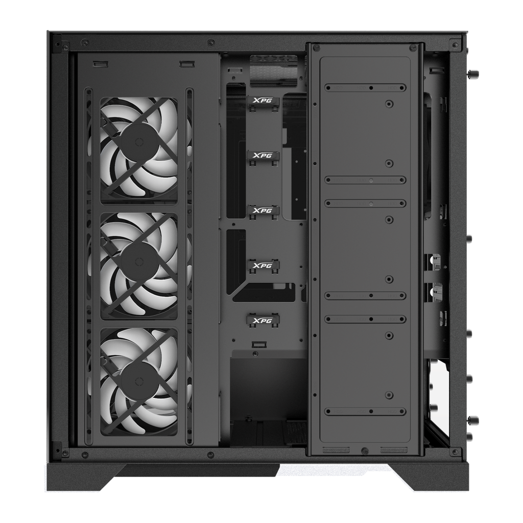 CAJA XPG INVADER X + 5ARGB + RISER 4.0              