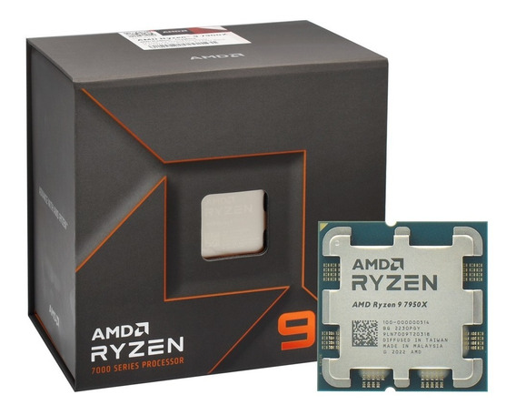 PROCESADOR AMD RYZEN 9 7950X 4,5Ghz 16 NUCLEOS AM5