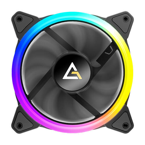 KITx3 VENTILADORES ANTEC NEON 120 ARGB+CONTROLADOR