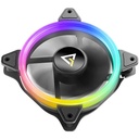 KITx3 VENTILADORES ANTEC NEON 120 ARGB+CONTROLADOR