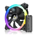 KITx3 VENTILADORES ANTEC NEON 120 ARGB+CONTROLADOR