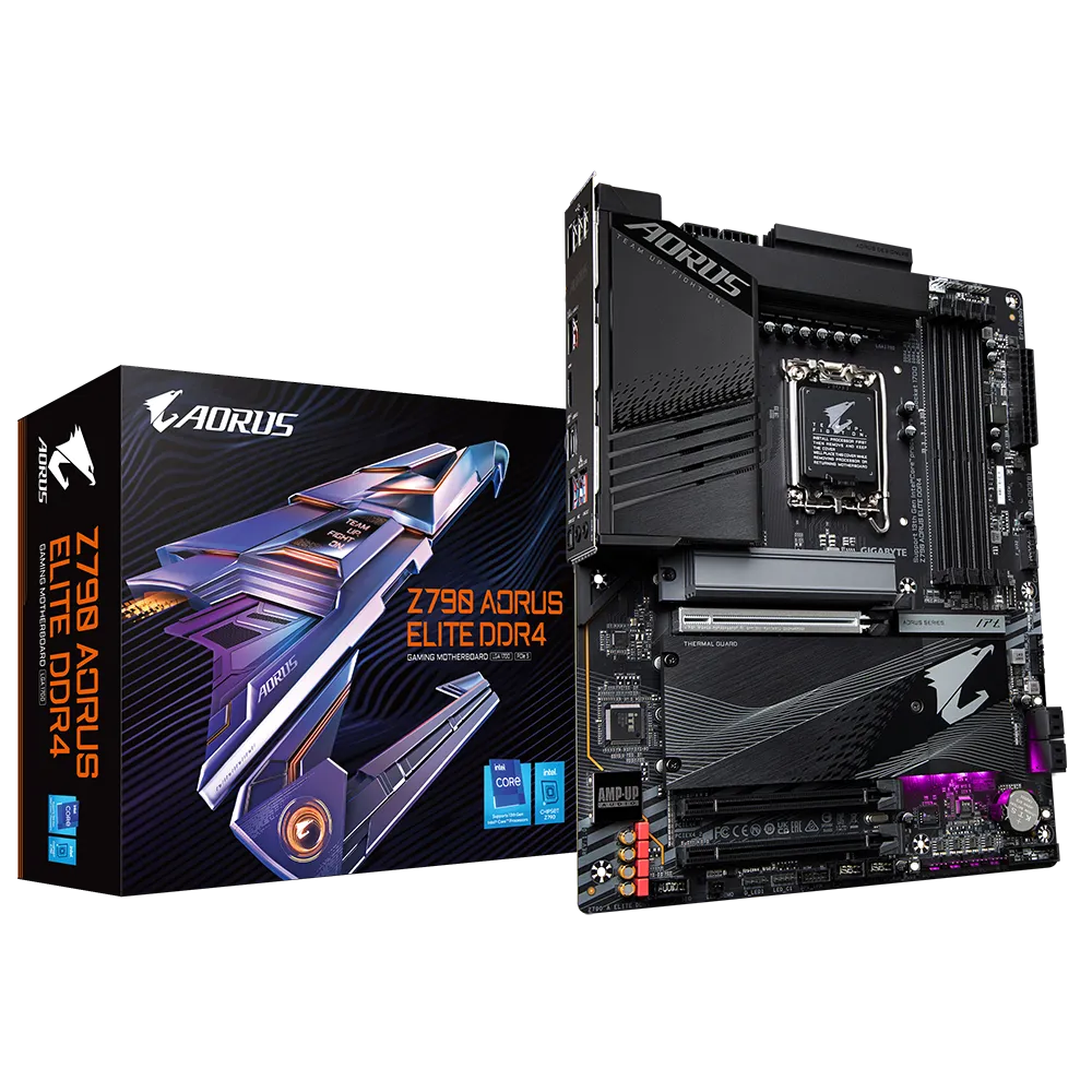 Gigabyte Z790 AORUS Elite AX D4 – DDR4, Soporte Gen XII-XIV