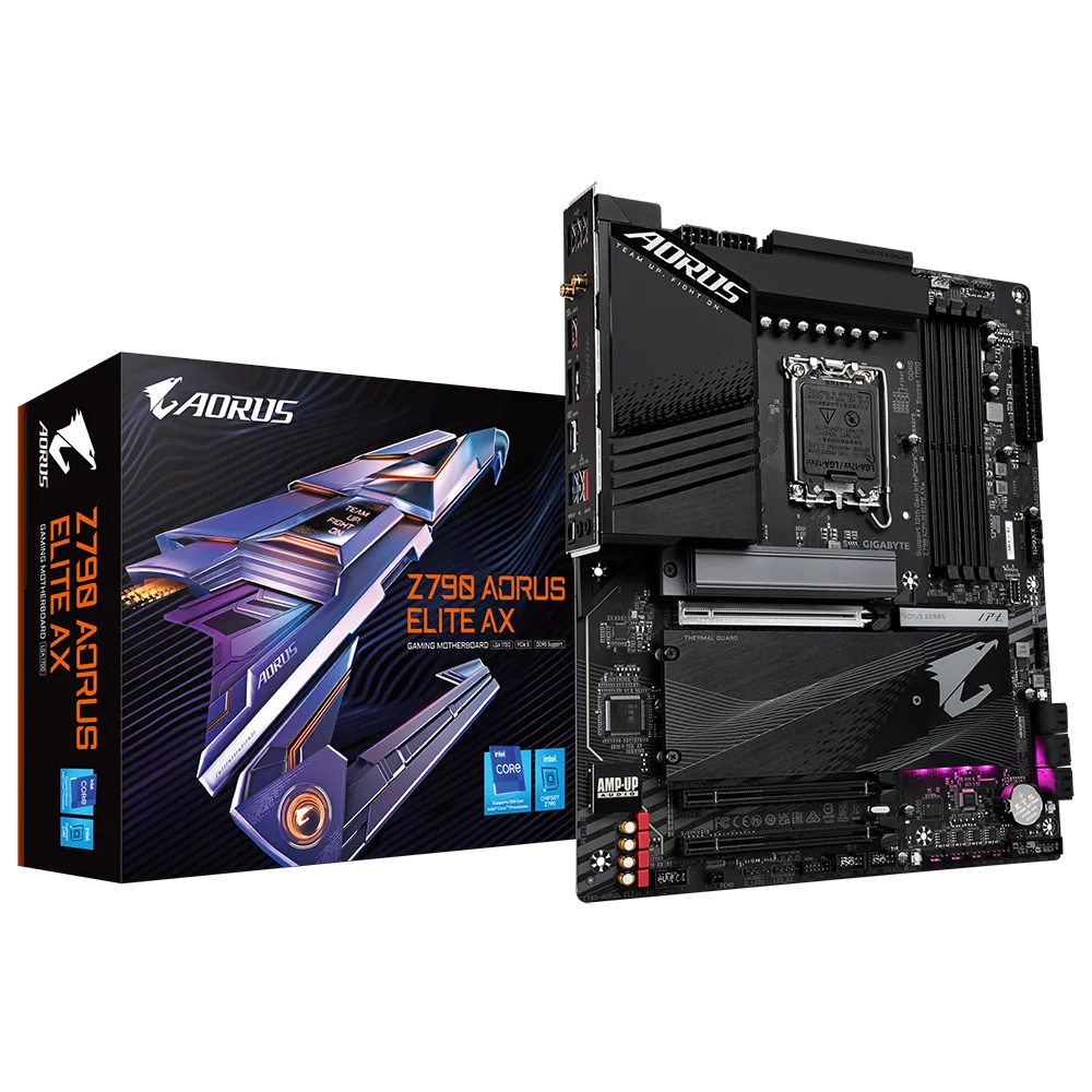Gigabyte Z790 AORUS Elite AX WiFi – DDR5, Soporte Gen XII-XIV