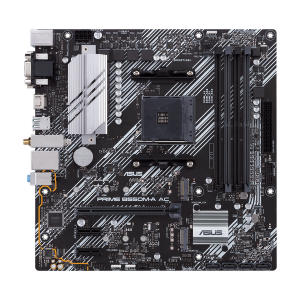 ASUS B550M-A AC – Micro ATX, WiFi, PCIe 4.0, DDR4