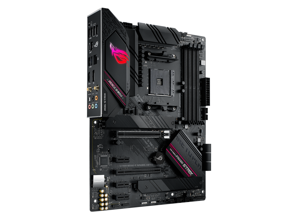 ASUS ROG STRIX B550-F WiFi II – ATX, Soporte (2 GPU), PCIe 4.0, DDR4, RYZ
