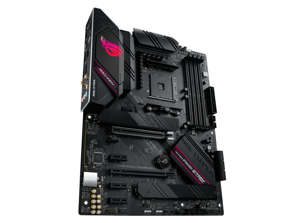 ASUS ROG STRIX B550-F WiFi II – ATX, Soporte (2 GPU), PCIe 4.0, DDR4, RYZ