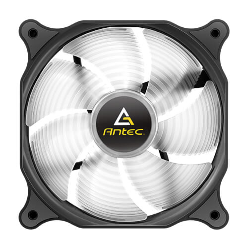 Ventiladores ARGB Antec F12 Racing + Controlador - Kit 3 