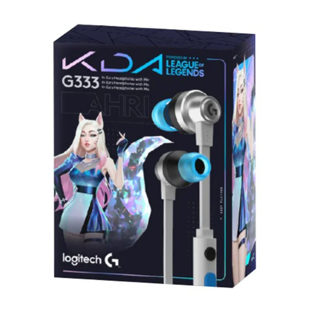 [20228] AUDIFONOS LOGITECH G333 KDA BLANCO      