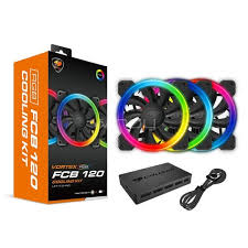 [20244] KIT FAN COUGAR X3 VORTEX 120 RGB CORE