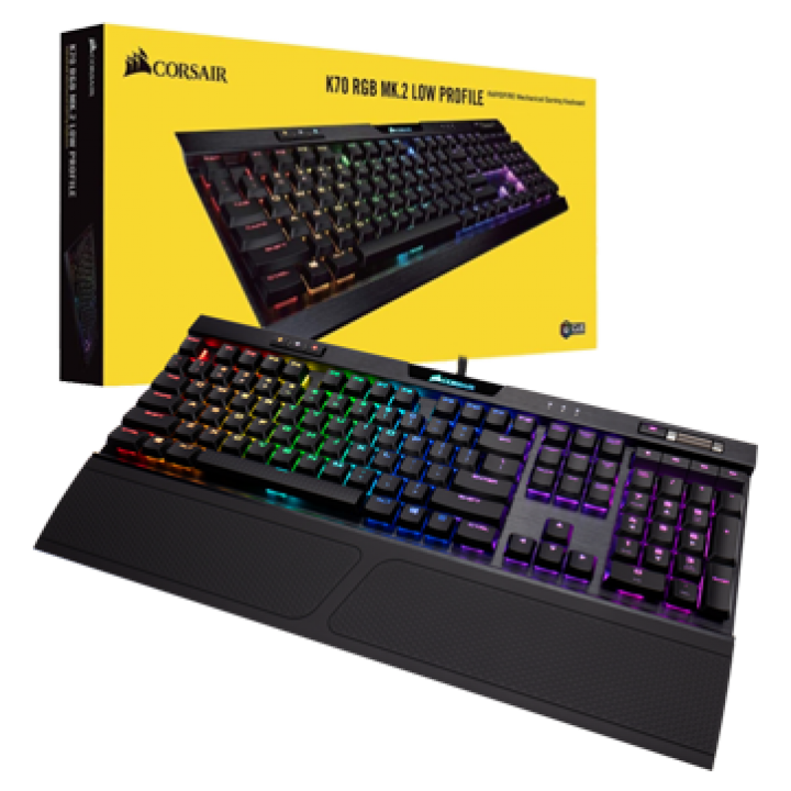 [20255] TECLADO GAMER CORSAIR K70 MECÁNICO MK2