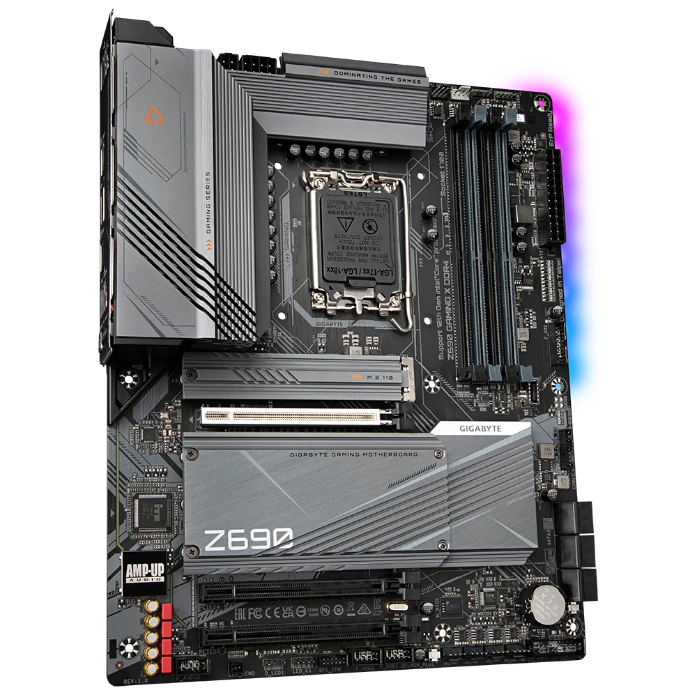 [20300] BOARD GIGABYTE Z690 GAMING X ATX DDR4 LGA1700