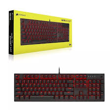 [20303] TECLADO GAMER CORSAIR K60 PRO RED