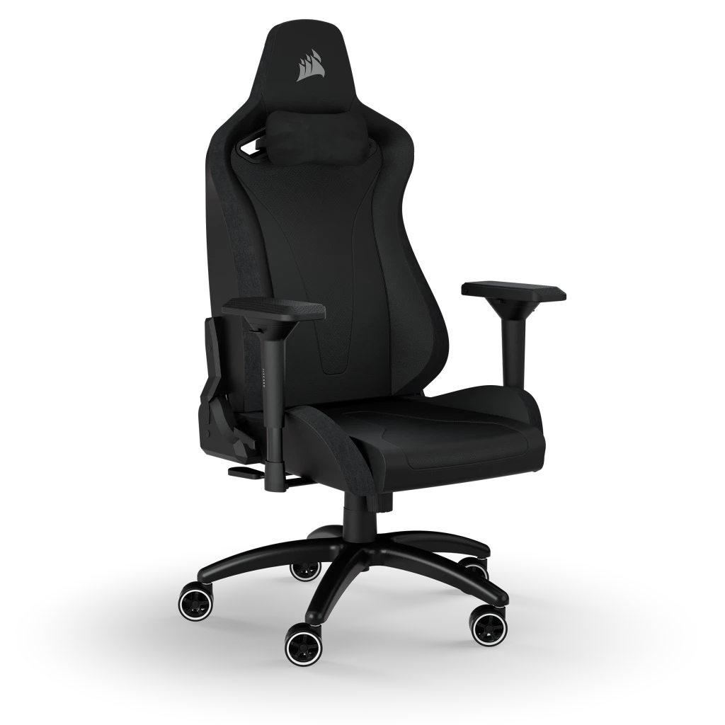 [20069] SILLA GAMER CORSAIR TC200 (Negro, Cuero sintético)