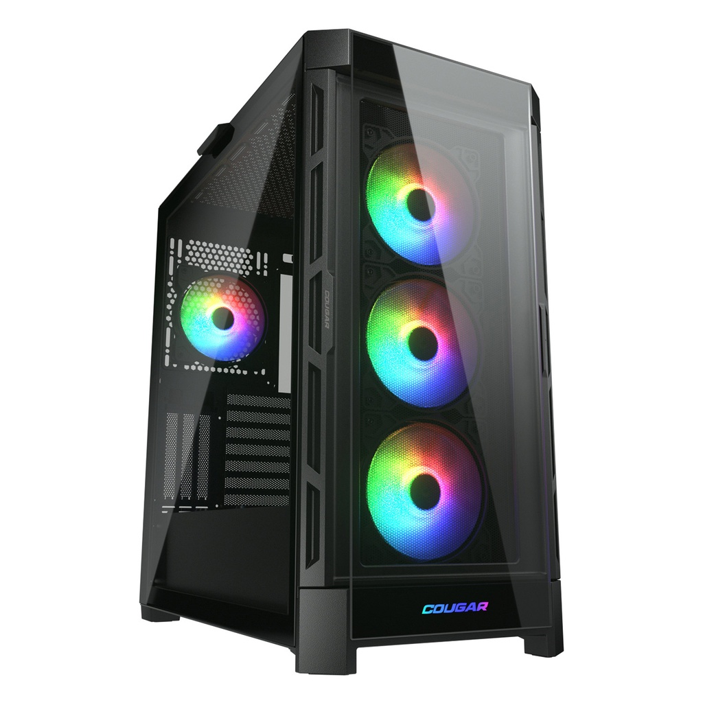 [21614] CAJA COUGAR DUOFACE PRO RGB (Negro)