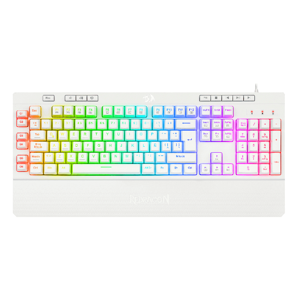 TECLADO GAMER REDRAGON SHIVA K512 RGB