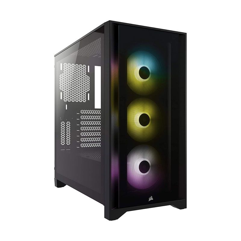 CAJA CORSAIR ICUE 4000X - 3 RGB FAN (Negro)
