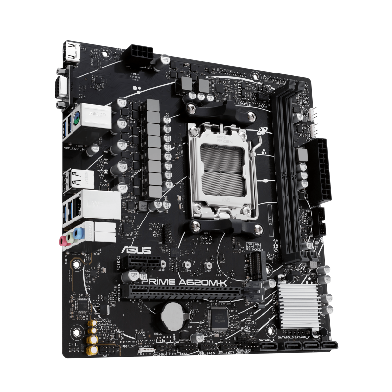 [21185] Placa madre ASUS PRIME A620M-K AM5 DDR5