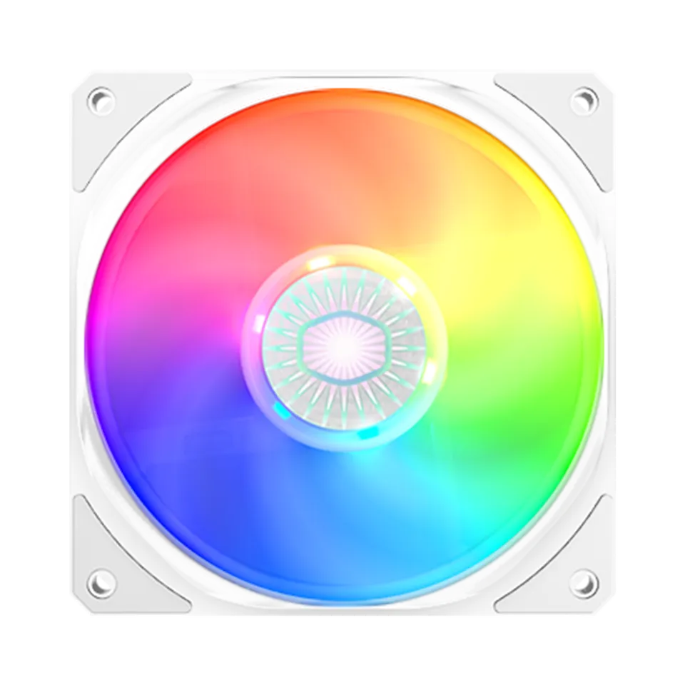 VENTILADOR COOLER MASTER SICKLEFLOW 120 ARGB BLANCO