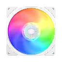 VENTILADOR COOLER MASTER SICKLEFLOW 120 ARGB BLANCO