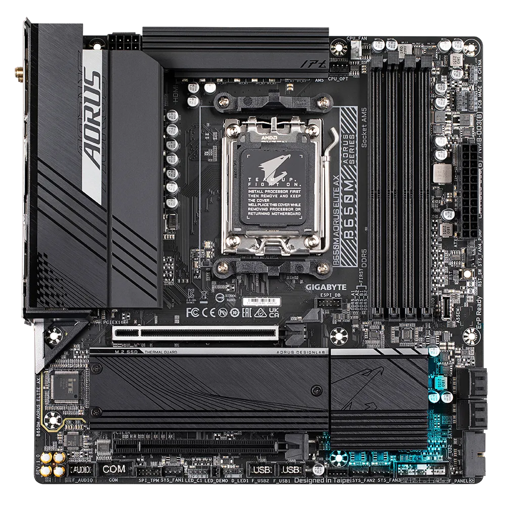 [20627] BOARD GIGABYTE B650M AORUS ELITE AX WIFI DDR5 AM5
