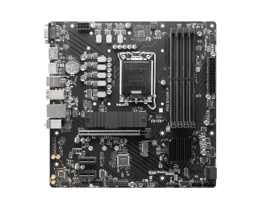 BOARD MSI PRO B760M-P DDR5 LGA1700