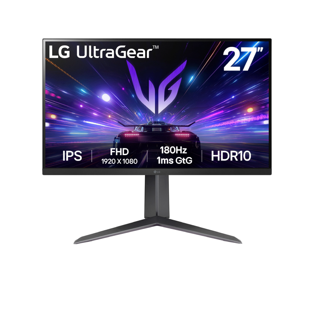 [20696] MONITOR LG 27" IPS FULL HD 1MS 180HZ G-SYNC PIVOT 27GS65F-B 