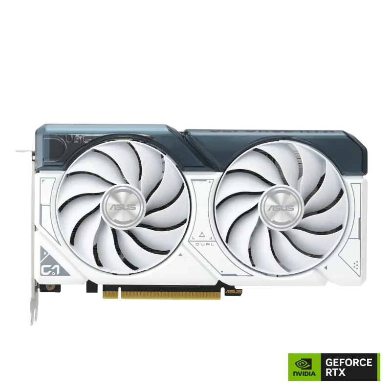 [20742] TARJETA GRAFICA ASUS GEFORCE RTX 4060 DUAL OC 8GB BLANCA 