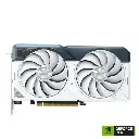 TARJETA GRAFICA ASUS GEFORCE RTX 4060 DUAL OC 8GB BLANCA 