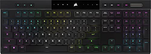 TECLADO MECÁNICO CORSAIR K100 AIR RGB WIRELESS - CHERRY MX