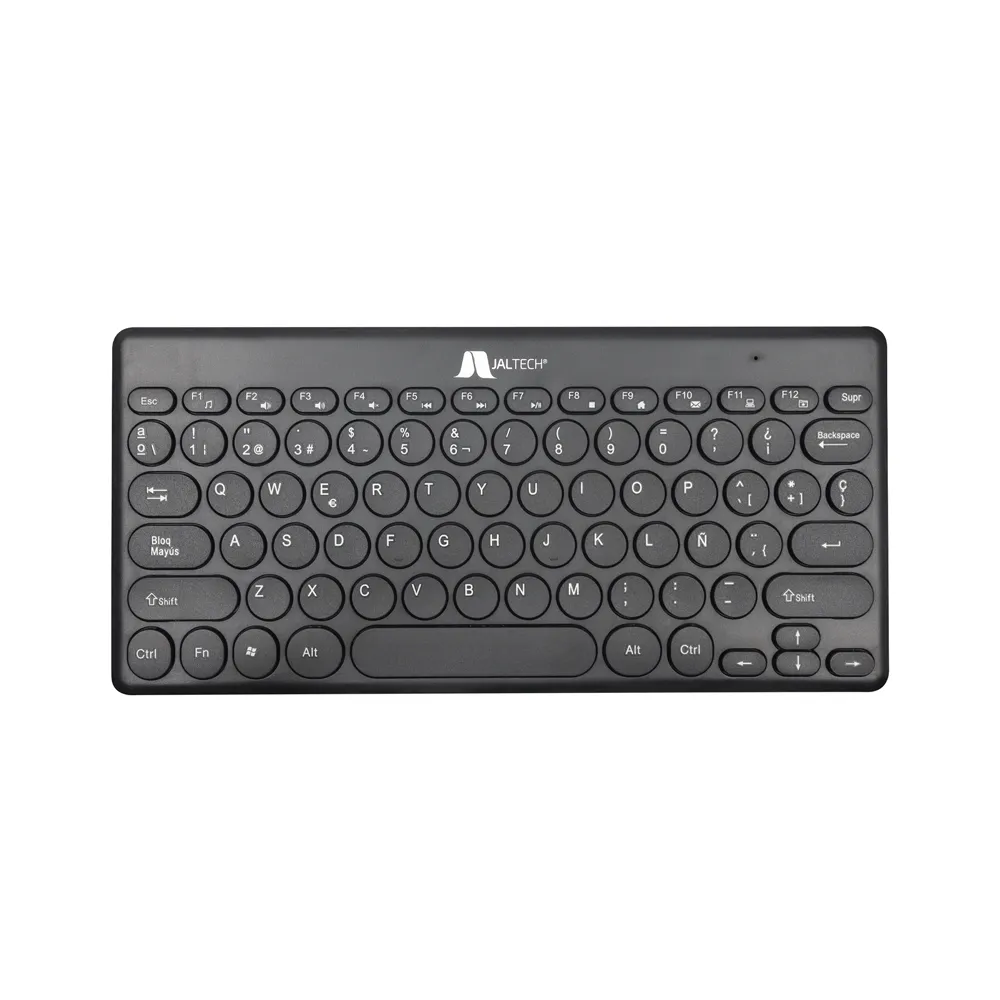 [J11512] TECLADO 2.4G SLIM CIRCLE