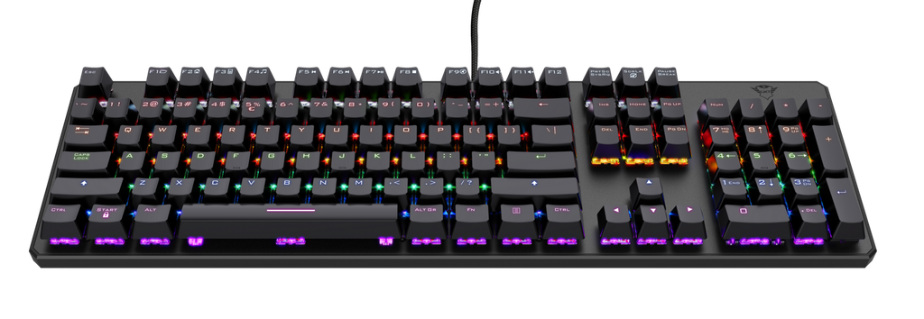 [20045] TECLADO GAMER TRUST GXT865 ASTA RGB MECÁNICO