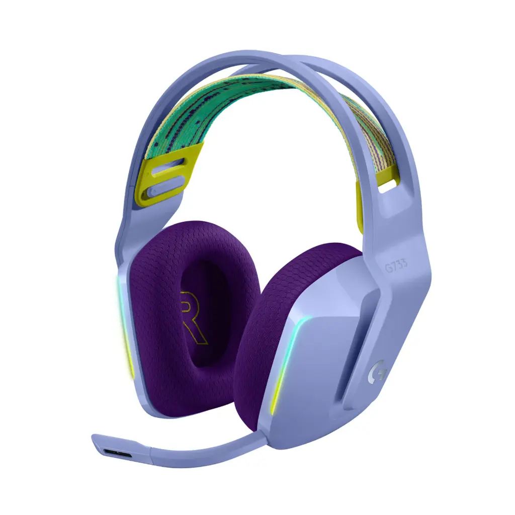 [21355] AURICULARES LOGITECH G733 LILA LIGHTSPEED WIRELLES