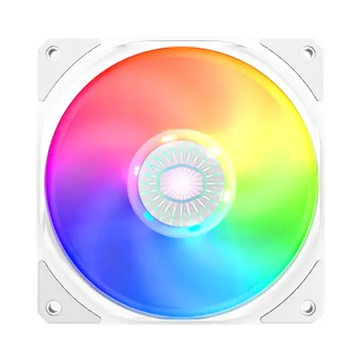 [20595] VENTILADOR COOLER MASTER SICKLEFLOW 120 ARGB BLANCO