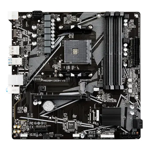 [20619] BOARD GIGABYTE A520M DS3H V2 DDR4 AM4