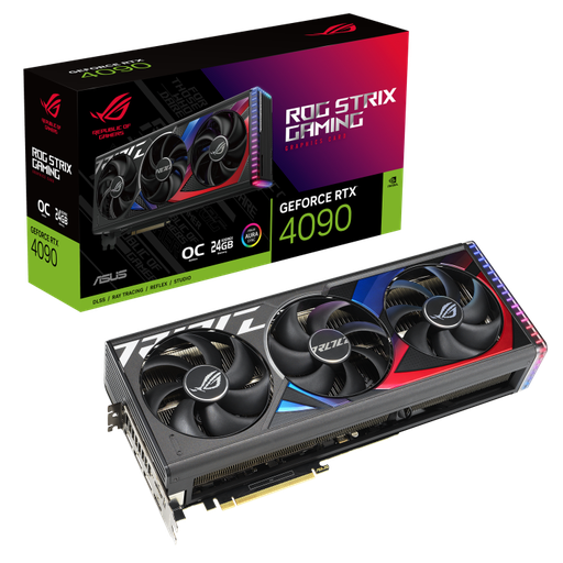 TARJETA GRAFICA ASUS ROG STRIX GEFORCE 24 GB RTX-4090 OC GAMING 